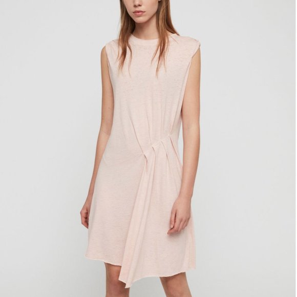 All Saints Dresses & Skirts - All Saints Duma Dress Cami Pink Size Large